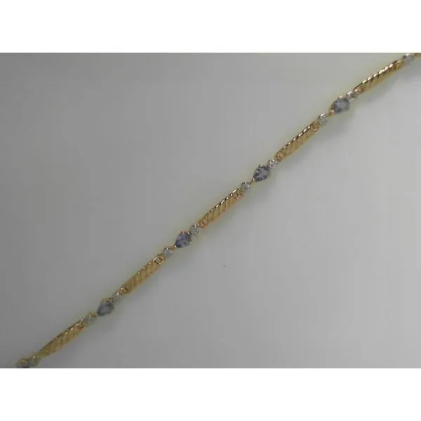 Tanzanite Diamond Bracelet Tennies Jewelry Appleton, WI