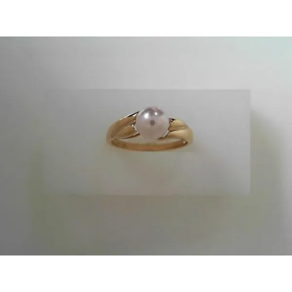 14K Yellow Gold Pearl Fashion Ring Tennies Jewelry Appleton, WI