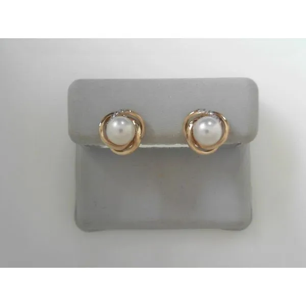 Yellow 10 Karat Love Knot Earrings Tennies Jewelry Appleton, WI