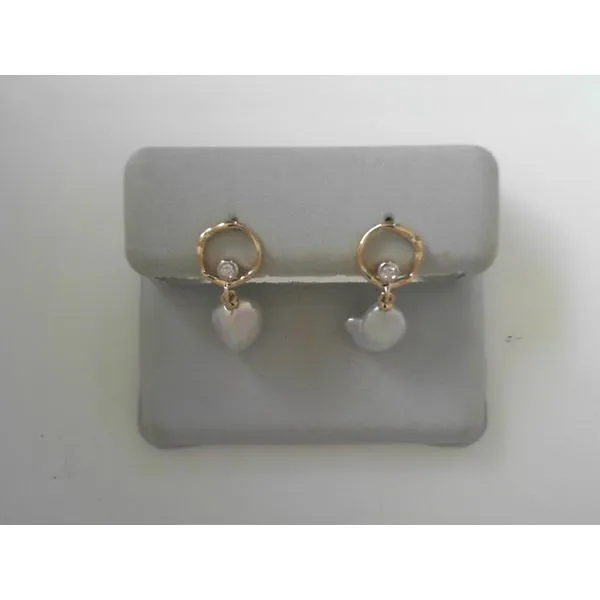 Yellow 10 Karat Diamond Drop Earrings Tennies Jewelry Appleton, WI