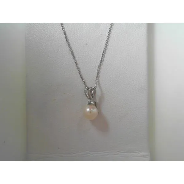 14Kt White Gold Pearl Pendant Tennies Jewelry Appleton, WI