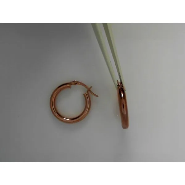 Rose Gold Hoop Earrings Tennies Jewelry Appleton, WI