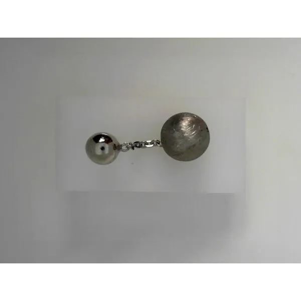 Sterling Silver Ball and Chain Stud Dangle Earrings Tennies Jewelry Appleton, WI