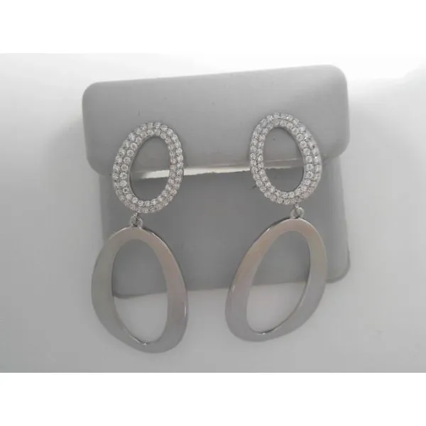 Sterling Silver Double Oval Earrings Tennies Jewelry Appleton, WI