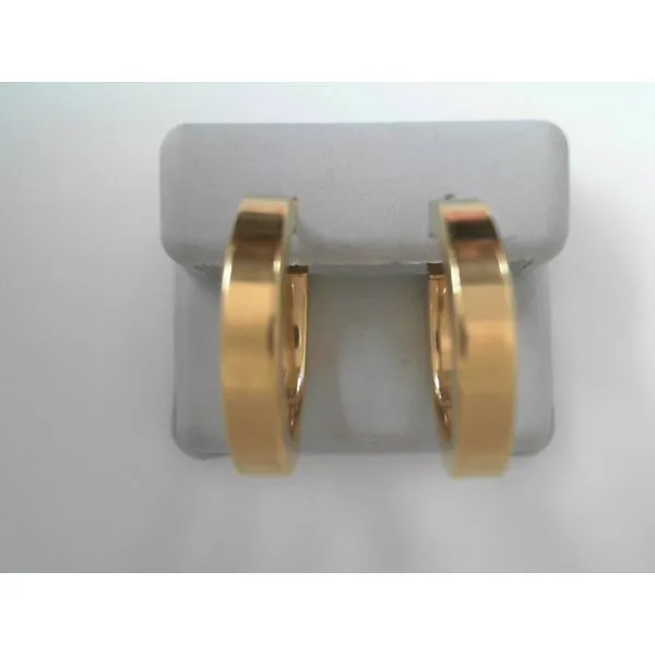 Gold Plated Sterling Silver Tube Earrings Tennies Jewelry Appleton, WI