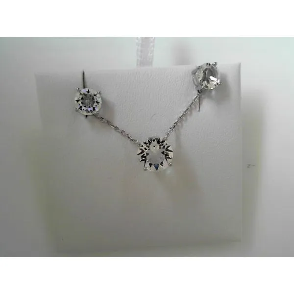 Sterling Silver April Crystal Earrings Tennies Jewelry Appleton, WI