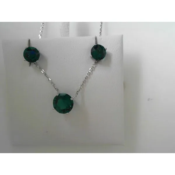 Sterling Silver Emerald May Earrings Tennies Jewelry Appleton, WI
