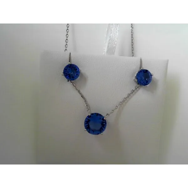 Sterling Silver Sapphire September Earrings Tennies Jewelry Appleton, WI