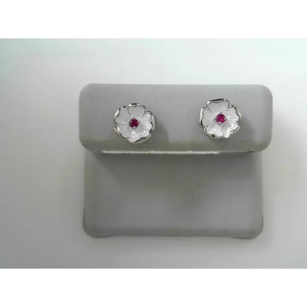 Sterling Silver Flower Earrings Tennies Jewelry Appleton, WI