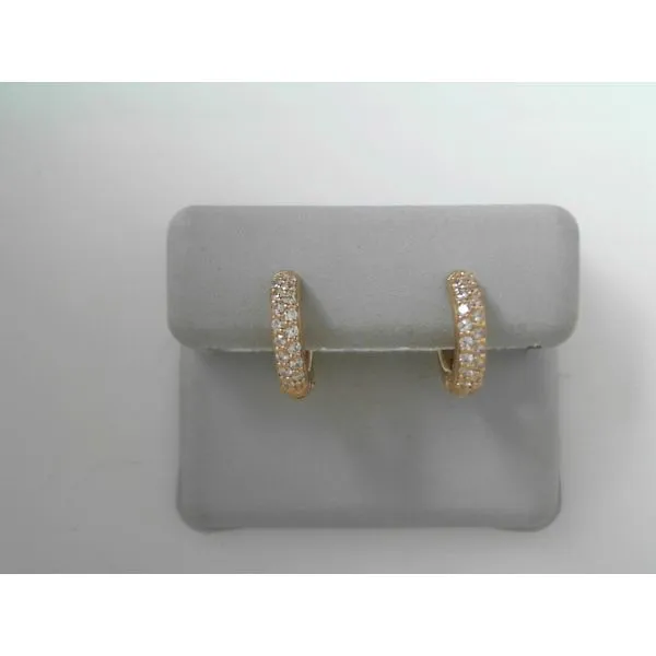 Sterling Silver Earrings with Cubic Zirconia Tennies Jewelry Appleton, WI