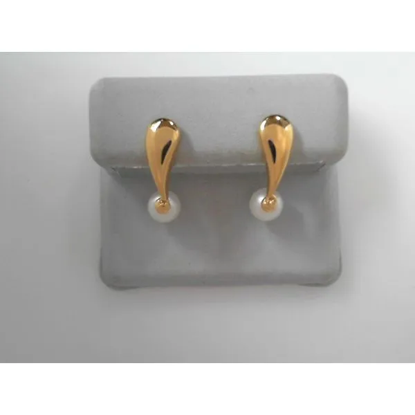 Yellow Sterling Silver Drop Earrings Tennies Jewelry Appleton, WI