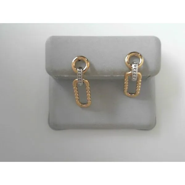 Yellow Sterling Silver Drop Earrings Tennies Jewelry Appleton, WI