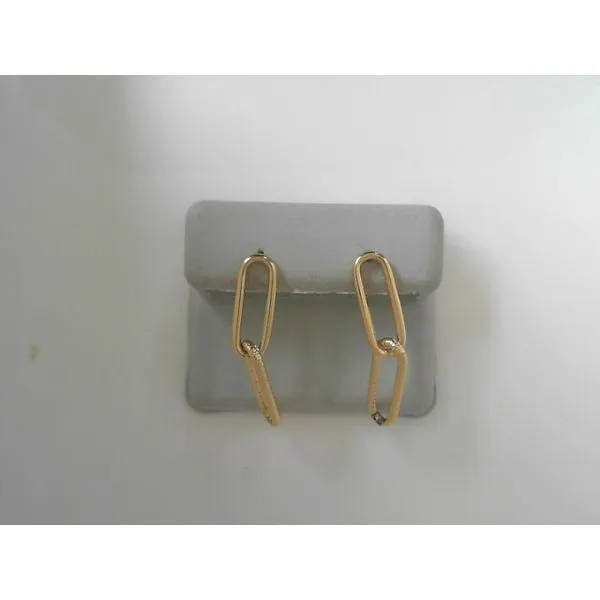Paperclip Sterling Silver Earrings Tennies Jewelry Appleton, WI