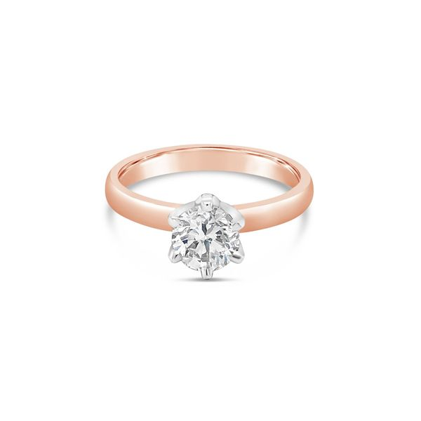 Lady's 14K Rose Gold Solitaire Engagement Ring 0.78 CT Texas Gold Connection Greenville, TX