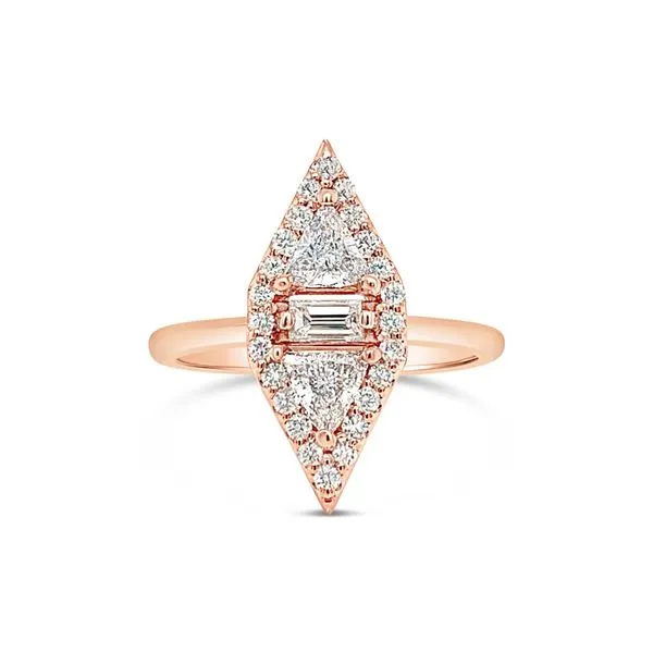 14K Rose Gold Diamond Engagement Ring Texas Gold Connection Greenville, TX