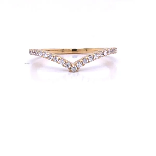 Lady's Yellow 14K Wedding Band Size 6.5 With 0.19Tw Round Diamonds Texas Gold Connection Greenville, TX