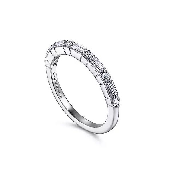 14K White Gold Diamond Anniversary Band - 0.40 ct Image 3 Texas Gold Connection Greenville, TX