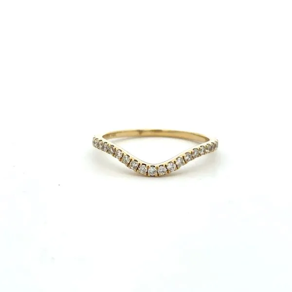 Lady's Yellow 14K Wedding Band Size 7 With 0.25Tw Round Diamonds Texas Gold Connection Greenville, TX