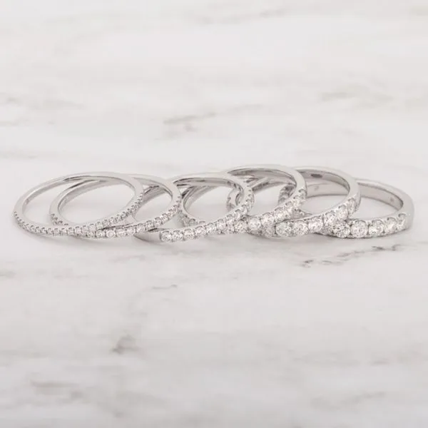 Half-Eternity Diamond Stacking Band - 3/4ct Image 5 Texas Gold Connection Greenville, TX