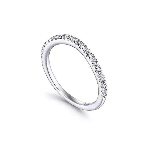 14K White Gold Matching Wedding Band Image 3 Texas Gold Connection Greenville, TX