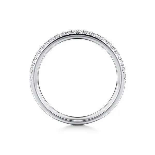 14K White Gold Diamond Matching Wedding Band Image 2 Texas Gold Connection Greenville, TX