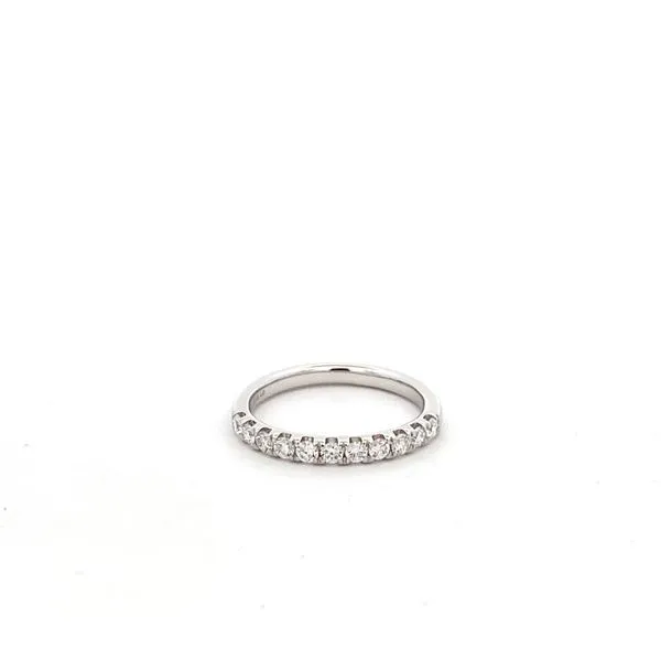 14K White Gold Half Anniversary Wedding Band With Lab Grown Diamonds Texas Gold Connection Greenville, TX