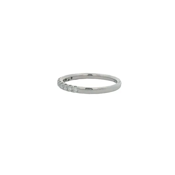 Lady's White 14K Half Anniversary Wedding Band Size 7 With 0.25Tw Lab Grown Round Diamonds Image 2 Texas Gold Connection Greenville, TX