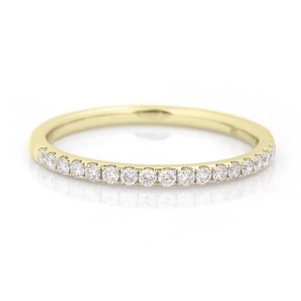 Lady's Yellow 14K Half Anniversary Wedding Band With 0.33Tw Diamonds Texas Gold Connection Greenville, TX