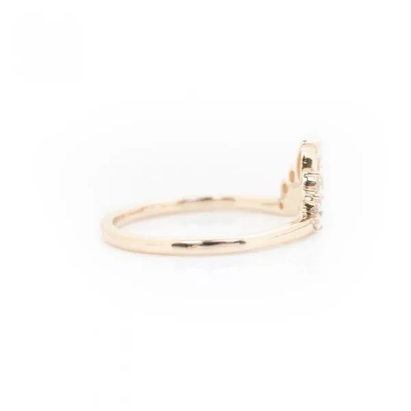 14K Yellow Gold Wedding Band With Marquise And Round Diamonds Image 2 Texas Gold Connection greenville, TX
