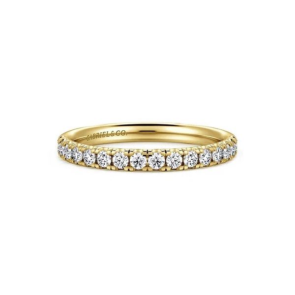 14K Yellow Gold Diamond Matching Wedding Band Texas Gold Connection greenville, TX
