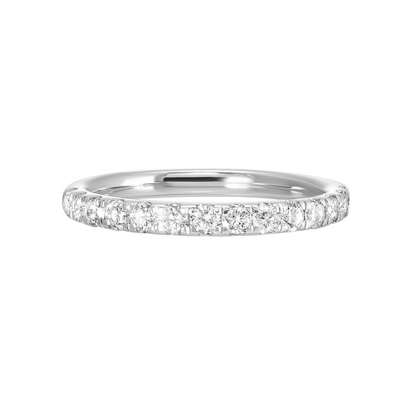 14K White Gold 1/2 ct. tw. Diamond Split Prong Wedding Band Texas Gold Connection greenville, TX