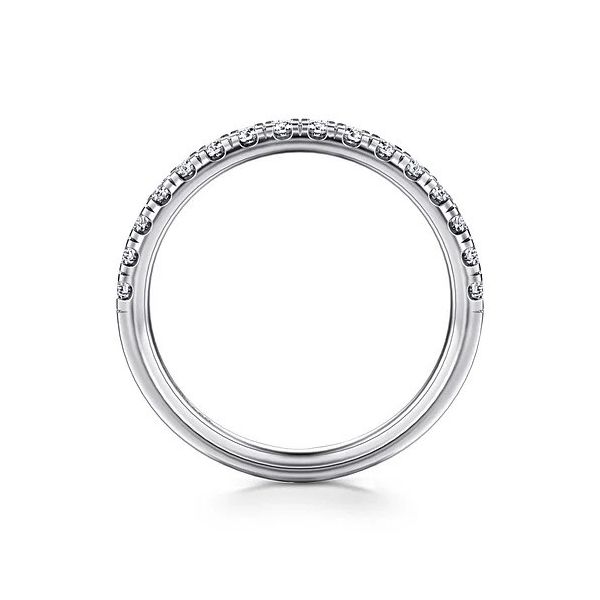 14K White Gold Diamond Matching Wedding Band Image 2 Texas Gold Connection greenville, TX