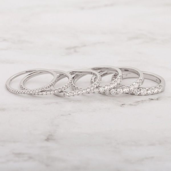 Half-Eternity Diamond Stacking Band - 3/4ct Image 5 Texas Gold Connection greenville, TX