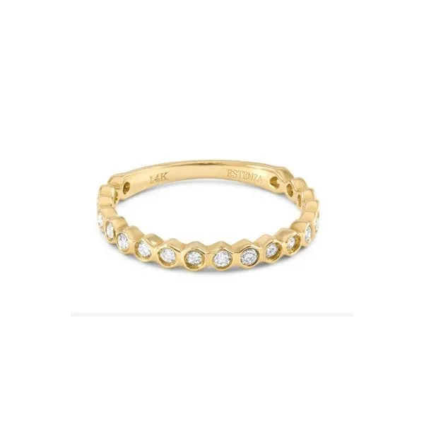 14K Yellow Gold Diamond Anniversary Ring Texas Gold Connection Greenville, TX