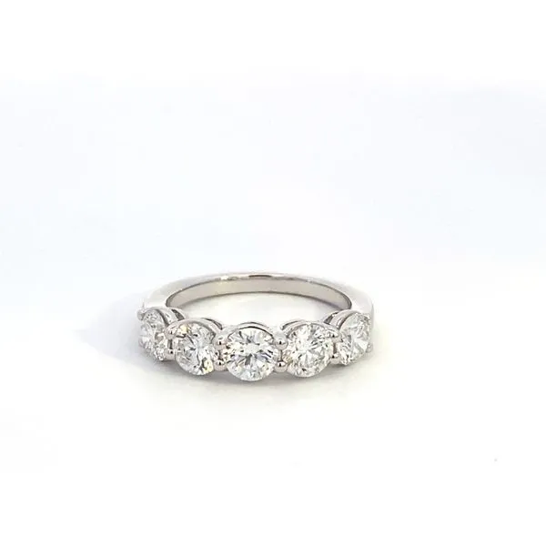 14K White Gold Anniversary Ring With Lab Grown Diamonds Texas Gold Connection Greenville, TX
