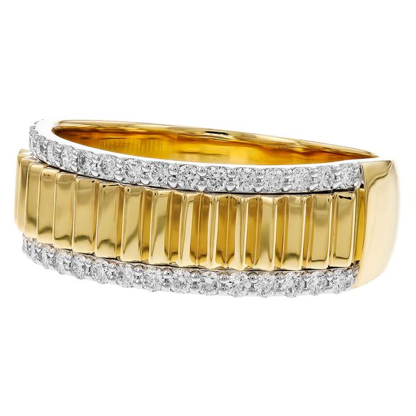 Ladies 14K Yellow Gold Ring Size 7 with .33Tw Diamonds Image 3 Texas Gold Connection greenville, TX