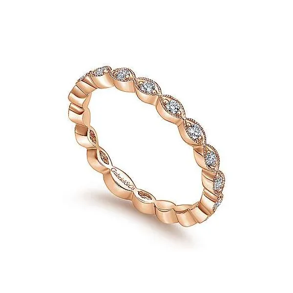 14K Rose Gold Fashion Lady's Ring Image 2 Texas Gold Connection Greenville, TX