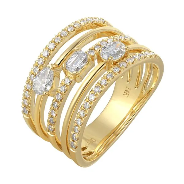 14Kt Yellow Gold Diamond 3/4Ctw Ring Texas Gold Connection Greenville, TX