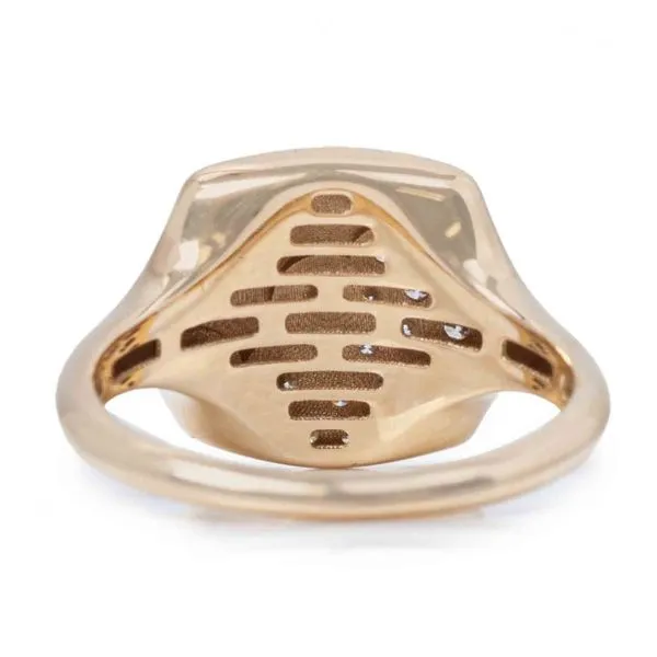 14K Yellow Gold Ring With 0.50Tw Scattered Diamonds Image 3 Texas Gold Connection greenville, TX
