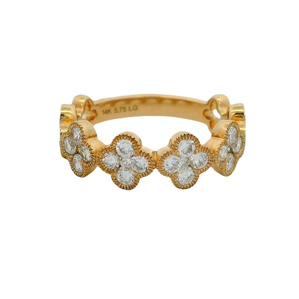 Lady's White 14K Ring With 0.93Tw VS1 Lab Grown Diamonds Texas Gold Connection greenville, TX