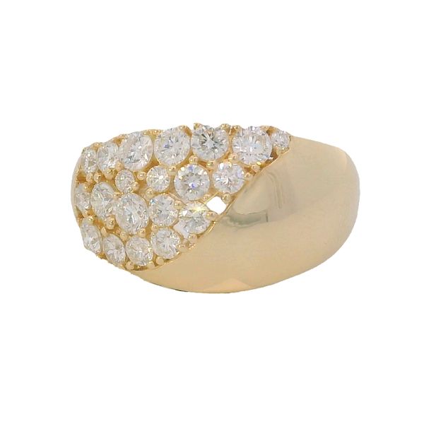 14K Yellow Gold Size 7 Ring with 0.96Twt Diamonds Texas Gold Connection greenville, TX