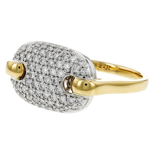 14K Yellow Gold Ring With 0.53Tw Diamonds Image 2 Texas Gold Connection greenville, TX