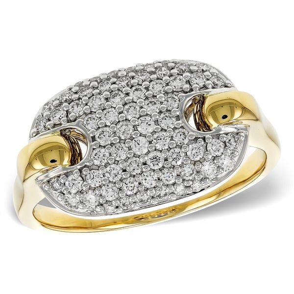 14K Yellow Gold Ring With 0.53Tw Diamonds Texas Gold Connection greenville, TX
