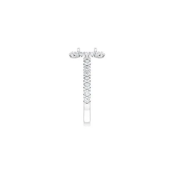 White 14K Halo Ring With 0.75Tw Round Diamonds Ring Size: 7 Image 3 Texas Gold Connection Greenville, TX