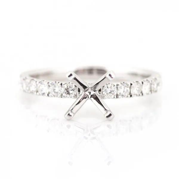 Half-Eternity Diamond Semi-Mount of 0.50ct Texas Gold Connection Greenville, TX