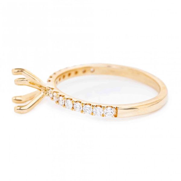 Yellow 14K Ring With 0.33Tw Round Diamonds Ring Size: 7 Image 2 Texas Gold Connection greenville, TX