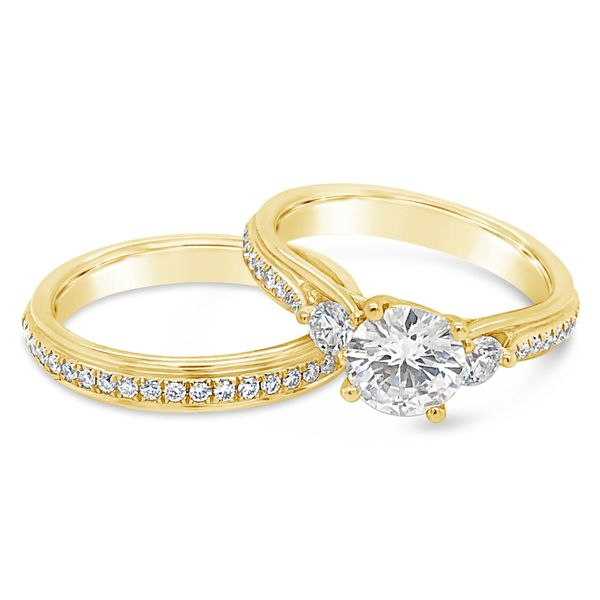 Lady's 14K Yellow Gold Diamond Wedding Set Texas Gold Connection Greenville, TX