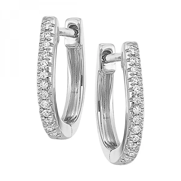 14Kt Yellow Gold Diamond 3/4Ctw Earring Image 2 Texas Gold Connection Greenville, TX
