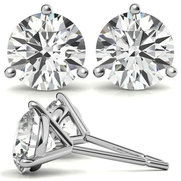 14K White Gold.50ct Diamond Stud Earrings Texas Gold Connection Greenville, TX