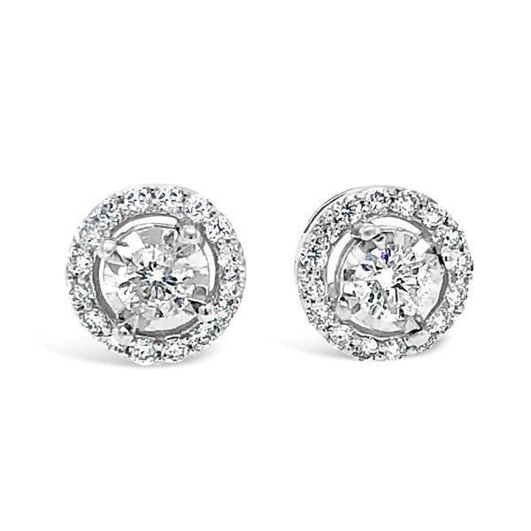 14Kt White Gold Diamond 1/2Ctw Earring Texas Gold Connection greenville, TX